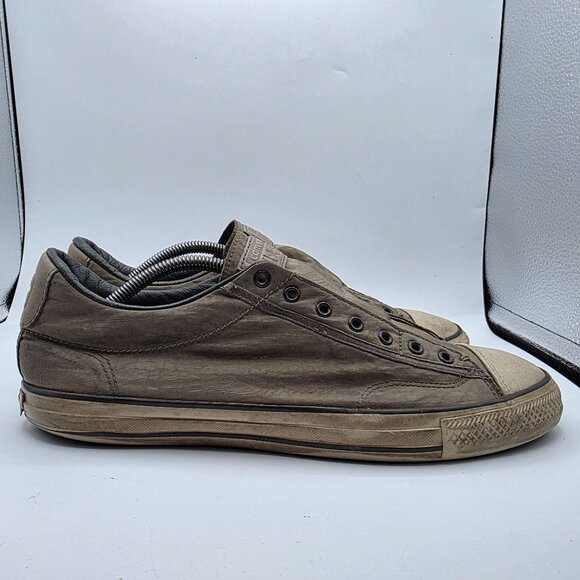 Converse x John Varvatos Mens Size 11 Gray Laceless Slip On Sneakers 153901C - Picture 12 of 13